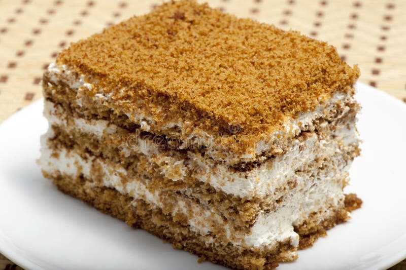 Pastelaria doce flocoso foto de stock