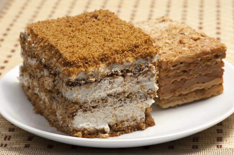 Pastelaria doce flocoso imagem de stock