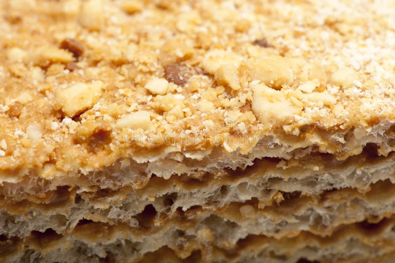 Pastelaria doce flocoso fotos de stock