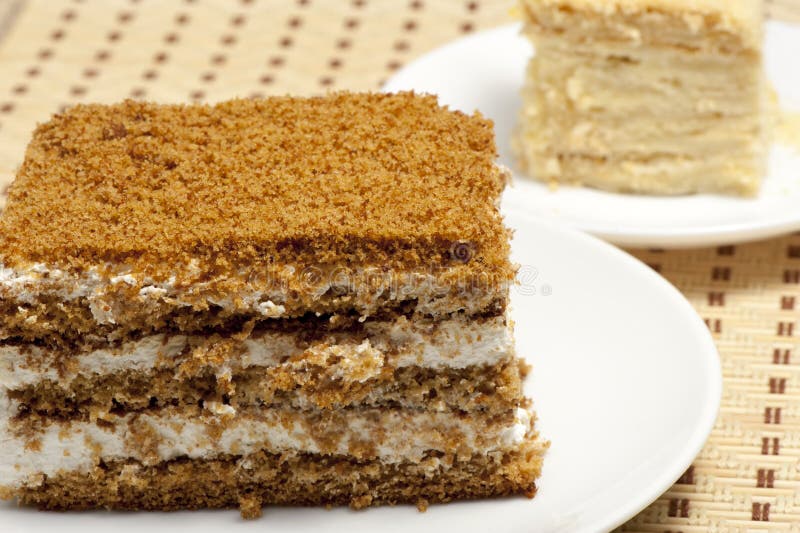 Pastelaria doce flocoso imagens de stock