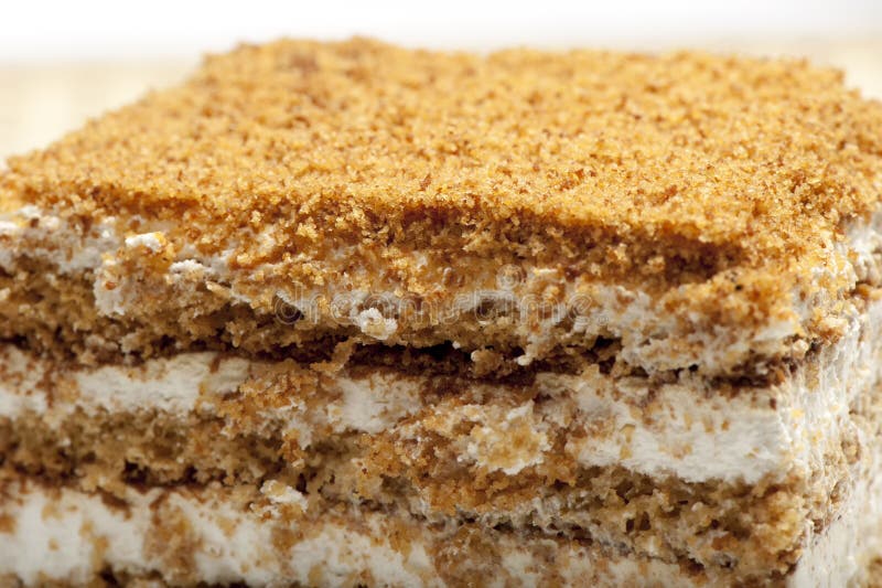 Pastelaria doce flocoso foto de stock