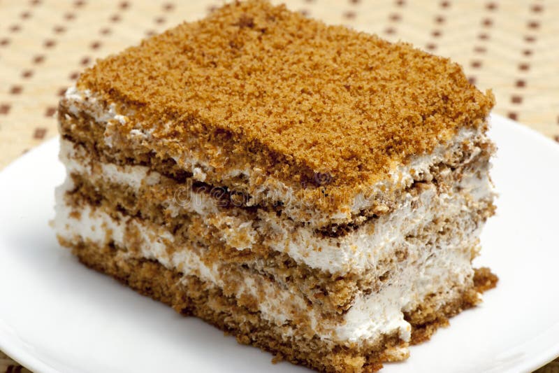 Pastelaria doce flocoso foto de stock royalty free