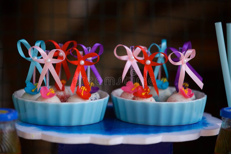 Pastelaria e bolos foto de stock