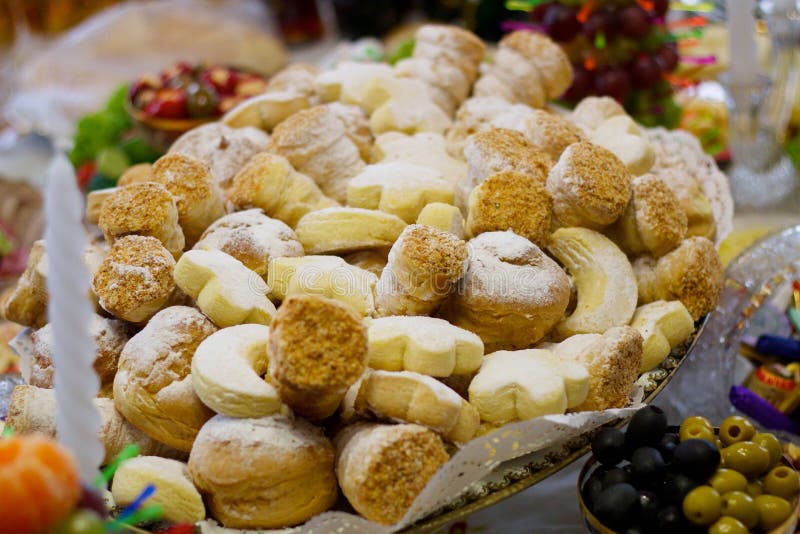 Pastelaria e bolos imagens de stock