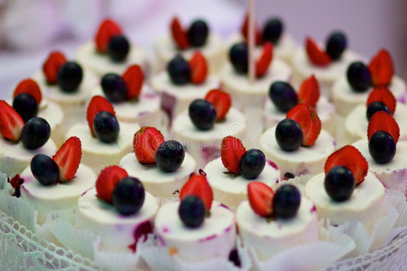 Pastelaria e bolos fotografia de stock royalty free