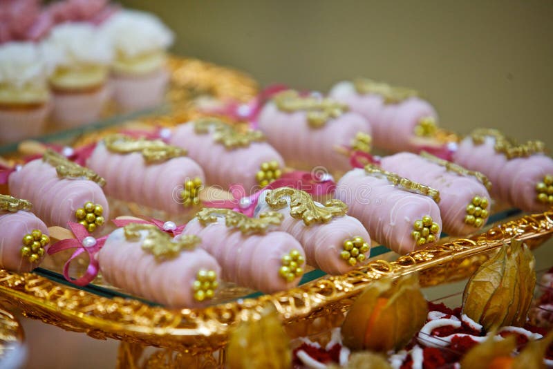 Pastelaria e bolos fotografia de stock royalty free