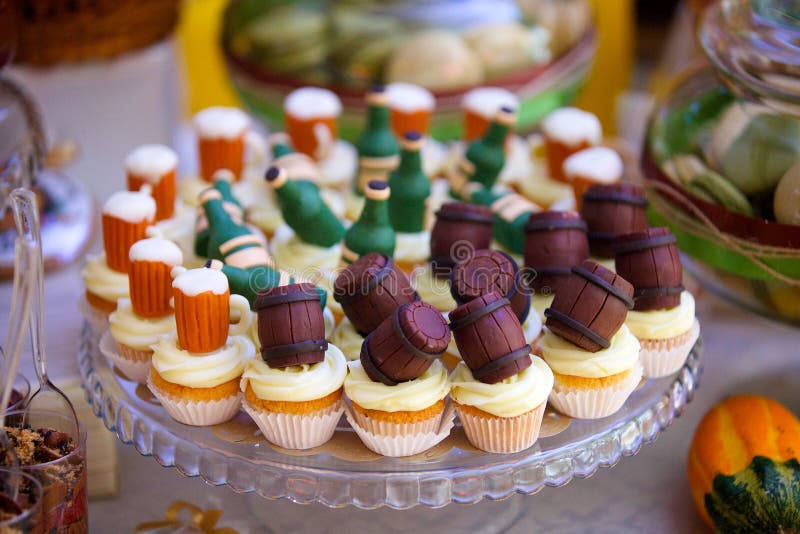 Pastelaria e bolos imagens de stock