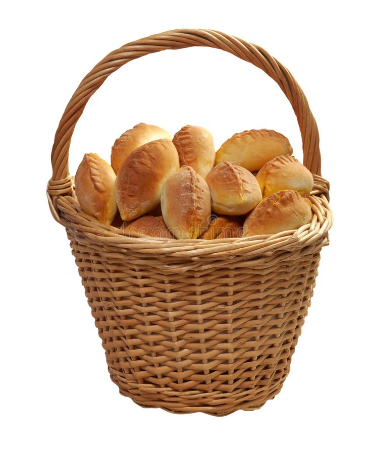 Корзинка с пирожками