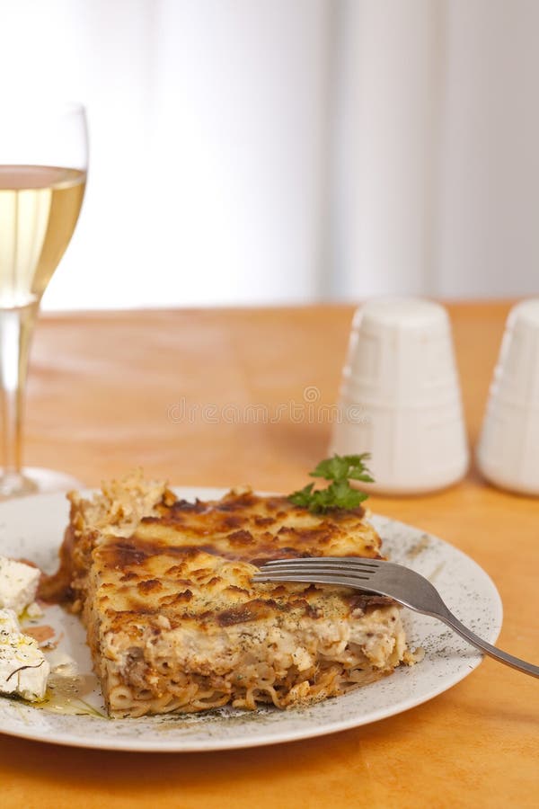 Pastitsio, Greek food