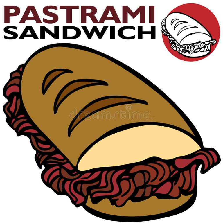 Pastrami Sandwich Cartoon Stock Illustrations 27 Pastrami Sandwich