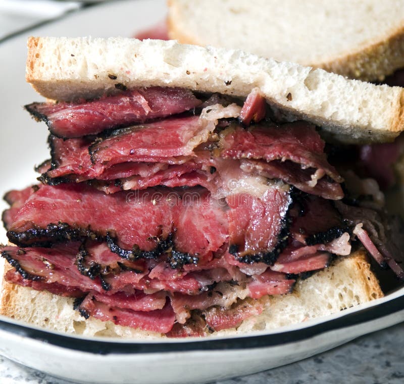 Pastrami sandwich rye bread kosher jewish delicatessen new york. Kosher stock images, royalty-free photos and pictures