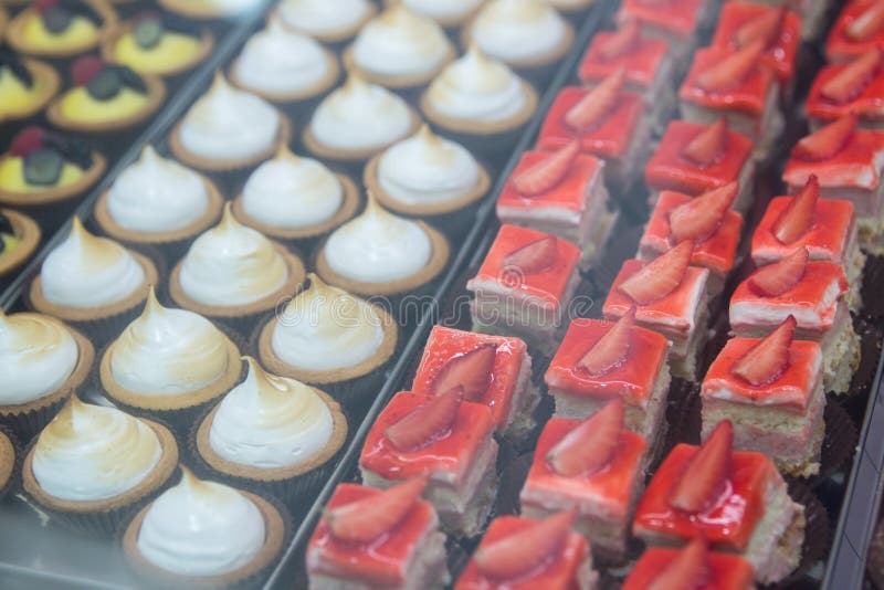 Pastries display case