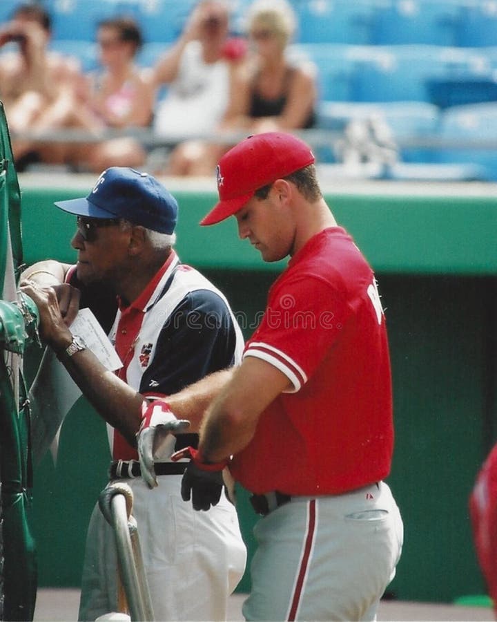Pat Burrell and Negro Leagues Legend Buck O Neill Editorial Photography Image of athlete Pat Burrell and Negro Leagues Legend Buck O Neill Editorial Photography Image of athlete