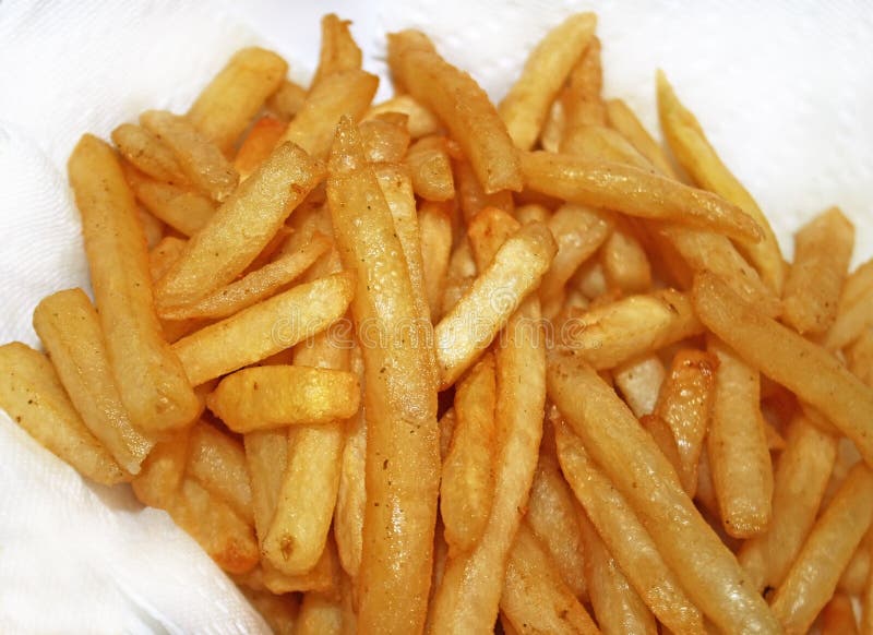 Patate fritte fotografia stock Patate fritte fotografia stock