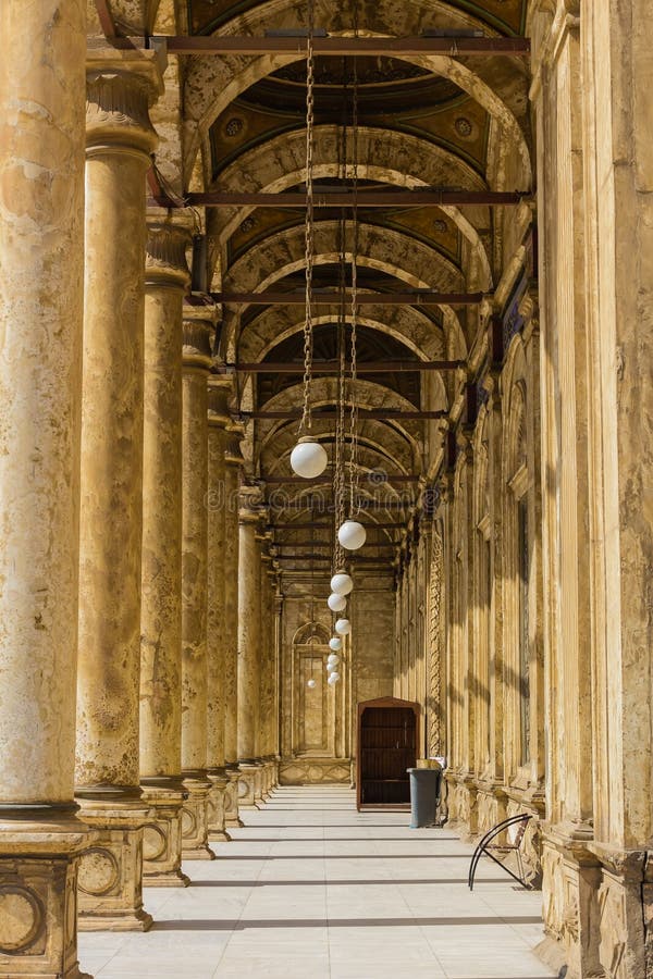 Path at Mohamed Ali Mosque, The Saladin Citadel of Cairo ,Egypt
