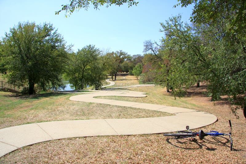 Community Park in Killeen, Texas Stock Photo Image of reflection