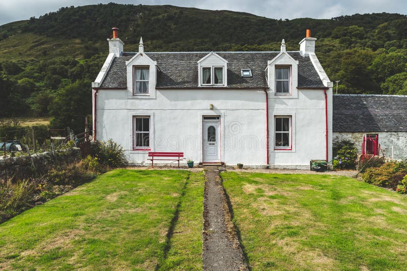 Modern Irish house stock image Image of home colourful 