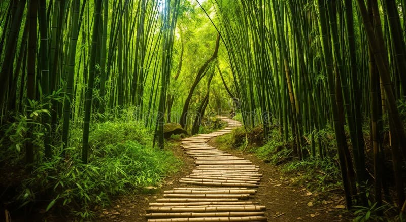 Path Bamboo Forest Stock Illustrations – 455 Path Bamboo Forest Stock  Illustrations, Vectors & Clipart - Dreamstime
