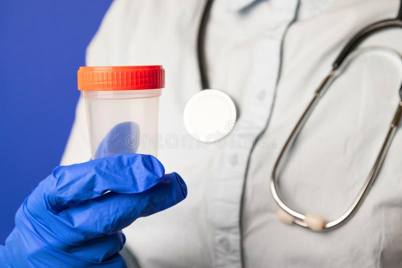 Pathological test pitcher. Medical concept of testing cancer cells royalty free stock photos Pathological test pitcher. Medical concept of testing cancer cells royalty free stock photos
