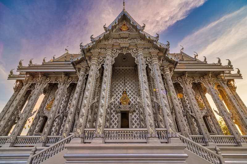 Pathum Thani District Pathum Thani Thailand January 3 Wat Don Yai A Country Temple With A New And Rather Spectacular Editorial Photography Image Of Temple Thai