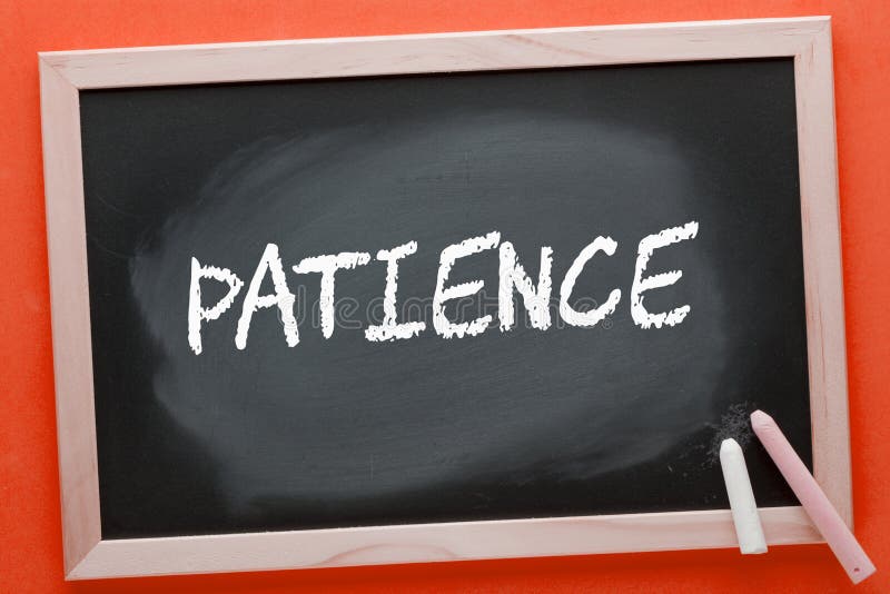 Patience Concept Word