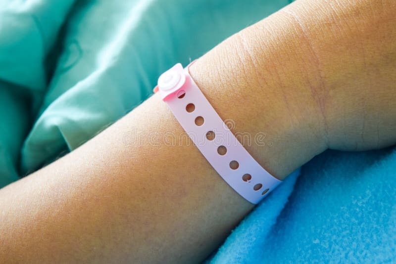 Patient Hand with Hospital Wrist Stock Photo Image of identify, drip