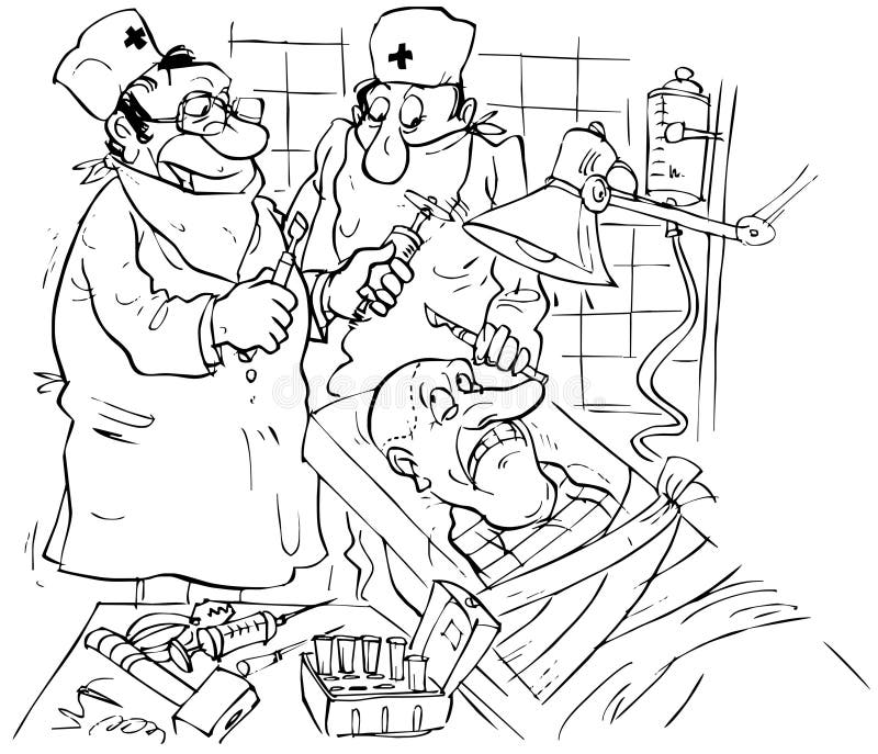 Как нарисовать хирурга карандашом поэтапно