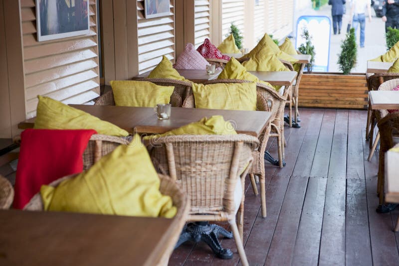 Patio Of An Italian Restaurant Stock Photos Image 10911333