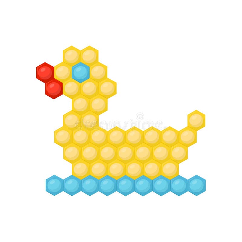 Pato hecho de mosaico multicolor de los niños s Rompecabezas educativo para los niños Juego de diversión para los niños Icono pla libre illustration Pato hecho de mosaico multicolor de los niños s Rompecabezas educativo para los niños Juego de diversión para los niños Icono pla libre illustration