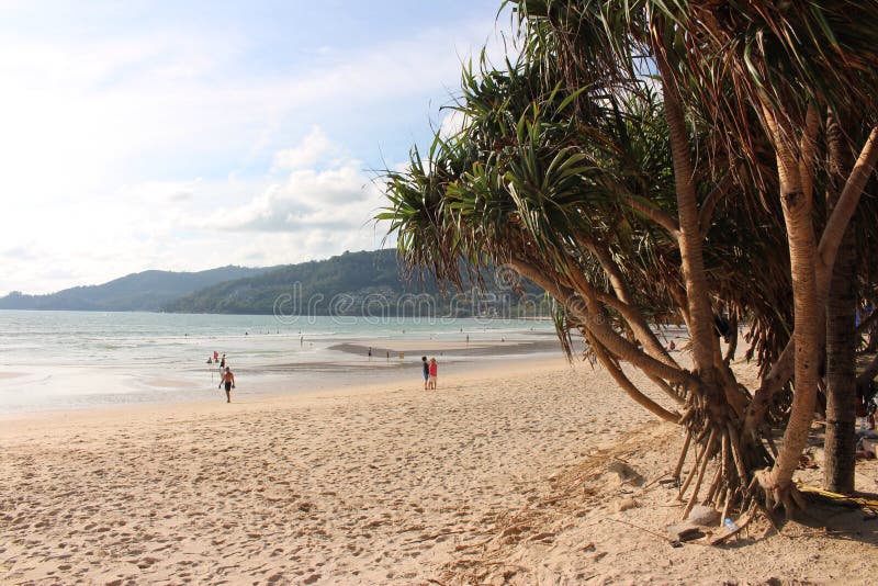 Patong Strand Phuket stockbild Patong Strand Phuket stockbild