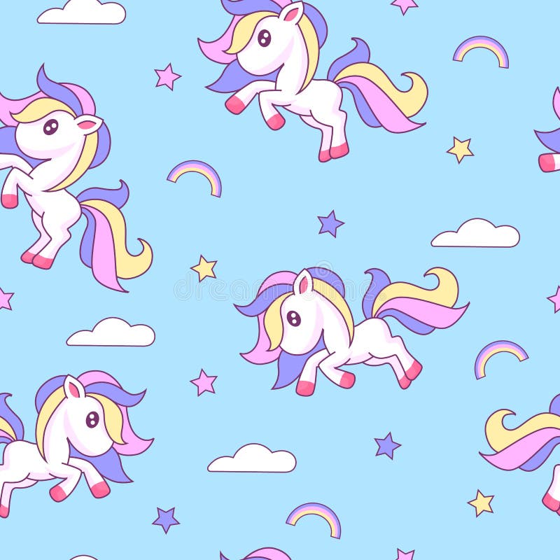 Patrón Sin Soldadura De Unicornio Animales De Dibujos Animados Mágicos Con Morado Rosa Y Cola Amarilla Ilustración del Vector - Ilustración de divertido, cabrito: 197348198 Patrón Sin Soldadura De Unicornio Animales De Dibujos Animados Mágicos Con Morado Rosa Y Cola Amarilla Ilustración del Vector - Ilustración de divertido, cabrito: 197348198