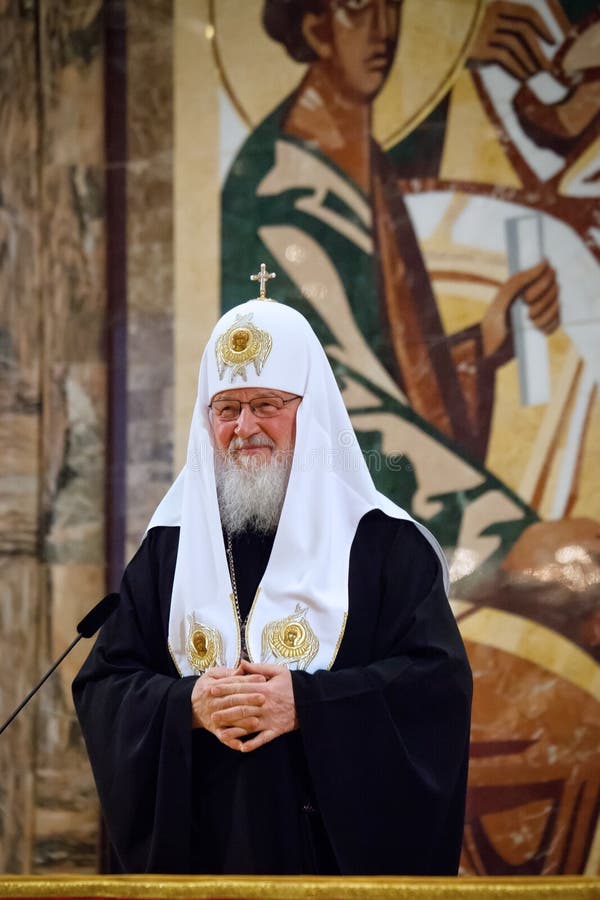 Patriarca Kirill de Moscú y de toda la Rusia en la 7ma iglesia