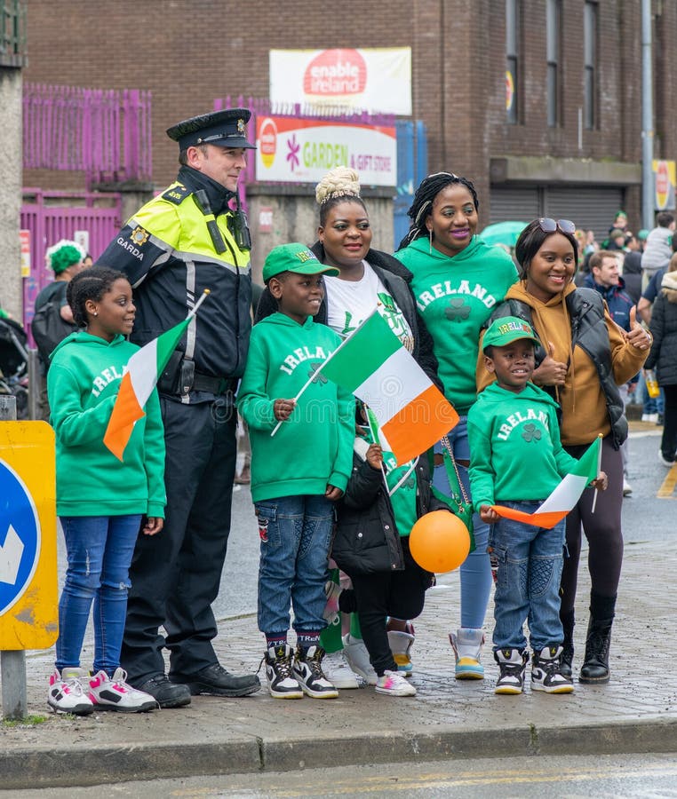 Uniform of the Garda, Limerick, Ireland, 20, August, 2022 Editorial