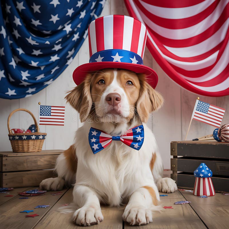 patriotic-brittany-ready-stock-illustrations-2-patriotic-brittany