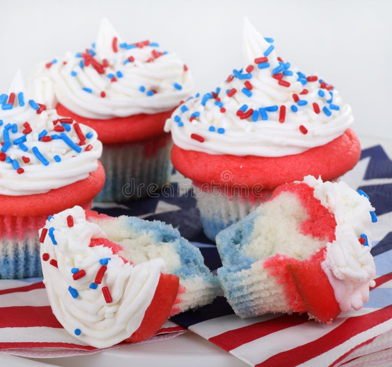 Patriotic Cupcakes