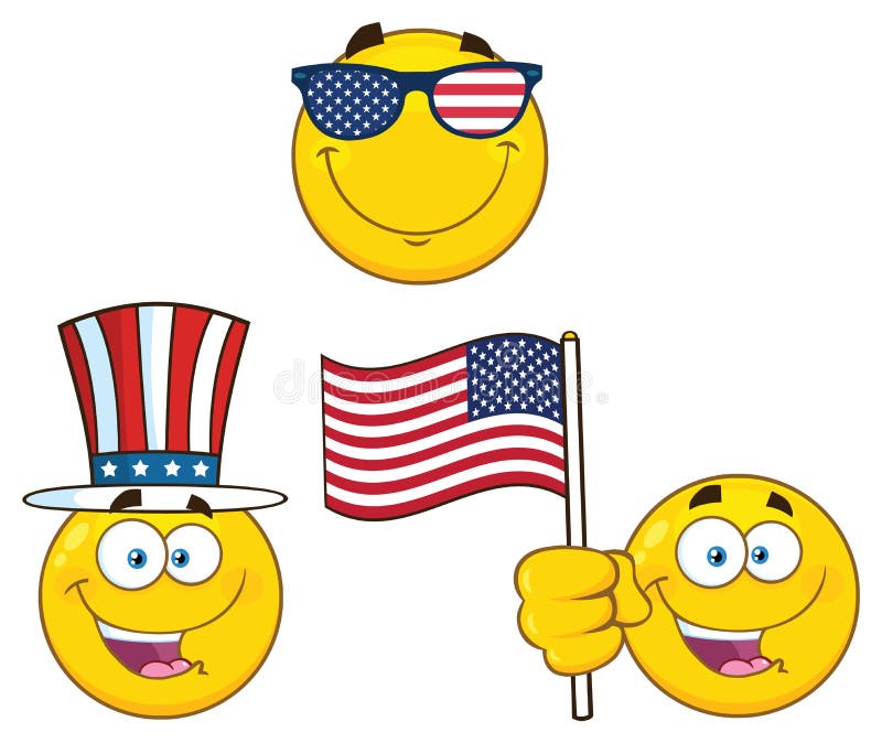 Patriotic Emoji Set Patriotic Emoji Set