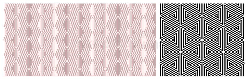 Patrón transparente triángulo de fondo transparente fondo geométrico e ilustración vectorial. libre illustration
