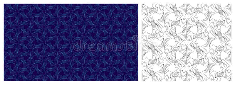 Patrón transparente triángulo de fondo transparente fondo geométrico e ilustración vectorial. stock de ilustración