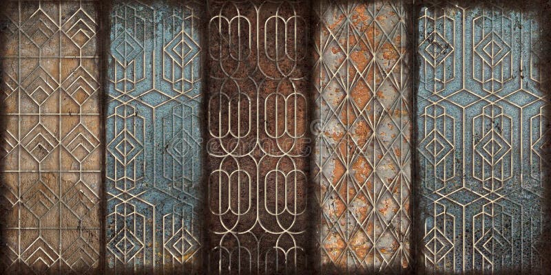 Multicolor Digital Wall Tiles Decor For Interior Home Decoration, Wall Tile Design For Bathroom, Seamless colorful patchwork in is royalty free stock images