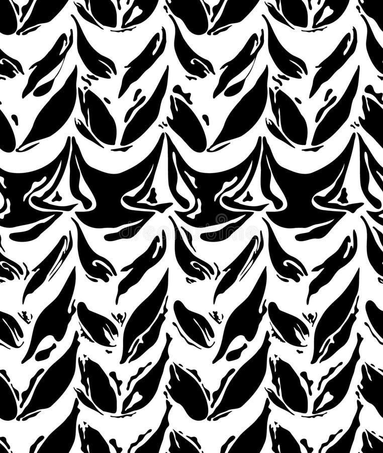 Pattern abstract black and white vector image vector illustration