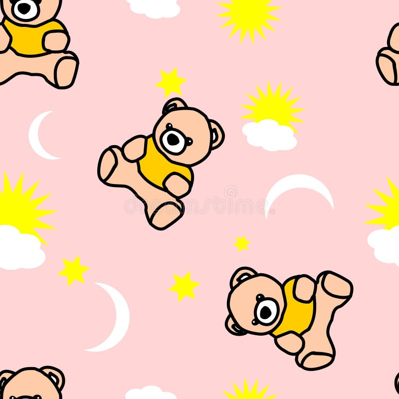 baby pink pattern background