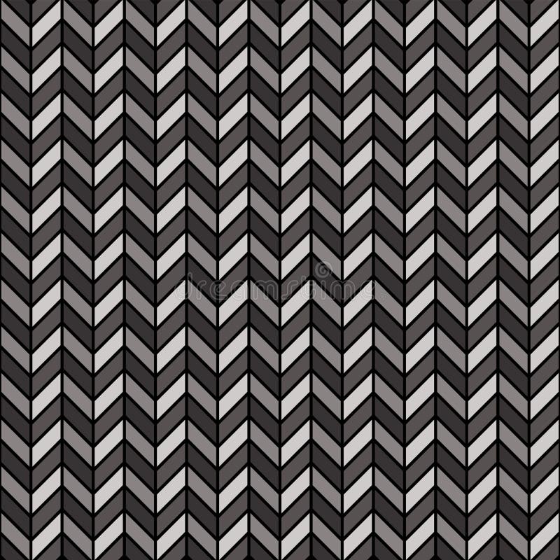 Motif Chevron_Noir-Gris illustration de vecteur