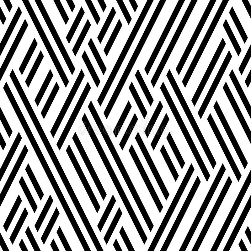 Pattern with Black Stripes 9294, Modern Stylish Image. Stock Vector ...