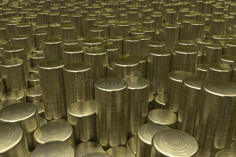 Gold Cylinders Stock Illustrations 385 Gold Cylinders Stock