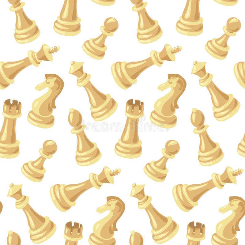 Chess moves with an isometric arrangement of pieces on a wooden