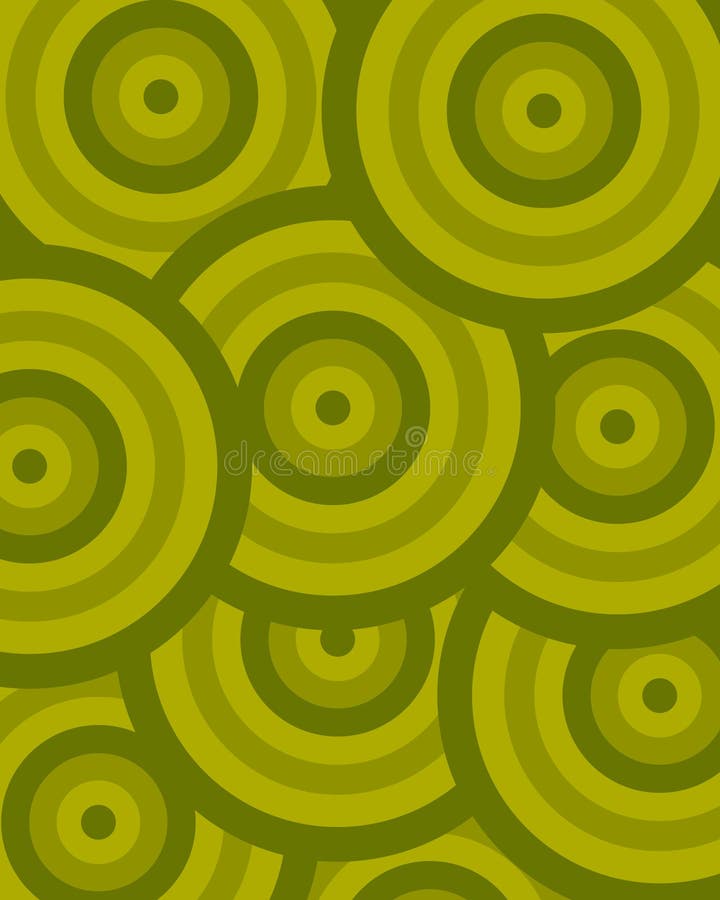 Pattern circle green stock illustration Pattern circle green stock illustration
