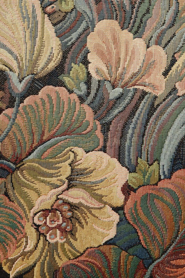 Pattern of a Classical Ornate Floral Tapestry Stock Image Image of nature, expensive 14590311