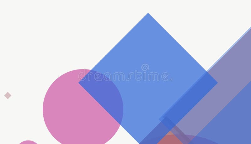 Colorful modern abstract round pattern background stock illustration