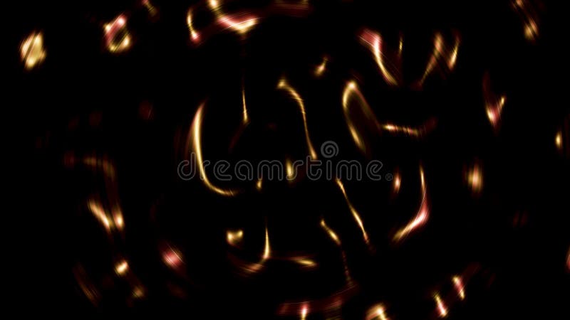 Pattern 3d di fondo astratto della superficie delle fiamme. trama di onda liquida a colori in oro 3d rendering illustrazione illustrazione di stock