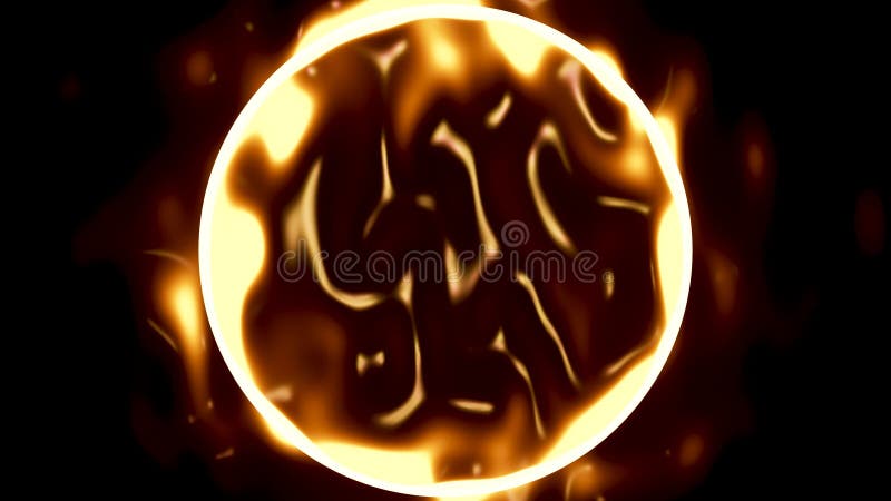 Pattern 3d di fondo astratto della superficie delle fiamme. trama di onda liquida a colori in oro 3d rendering illustrazione illustrazione vettoriale